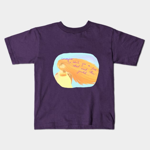 If Bodies Had Privacy Kids T-Shirt by inSomeBetween